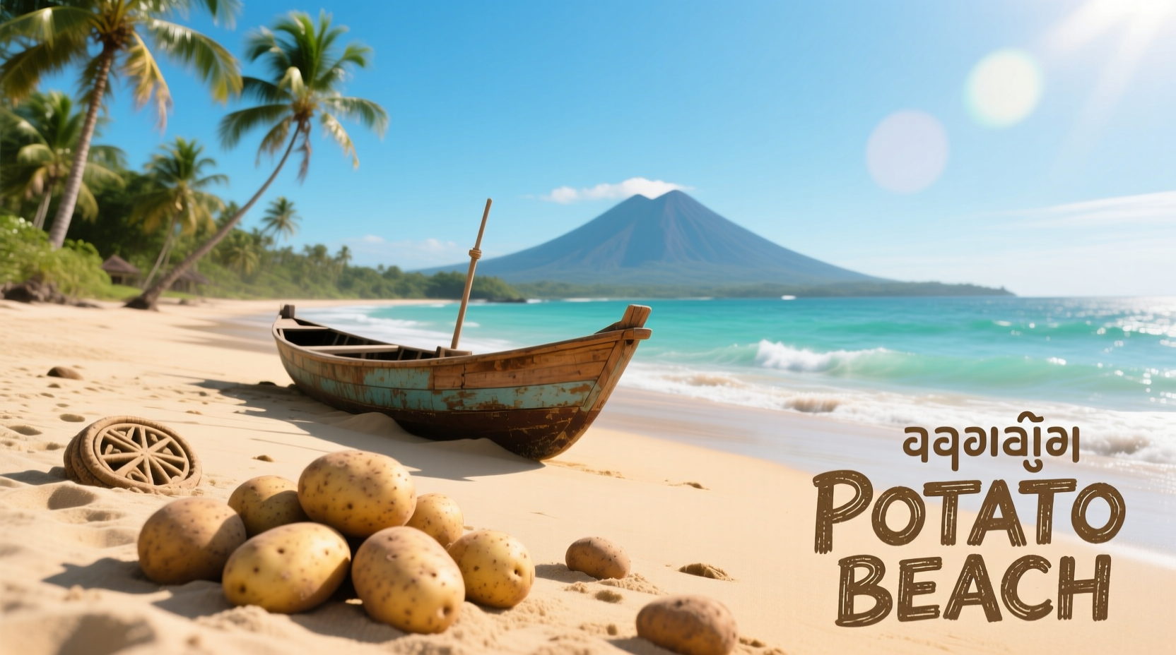 potato beach bali
