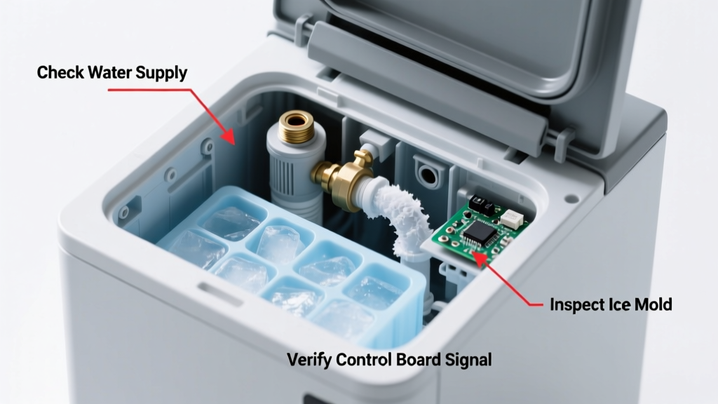 Ice Maker Not Making Ice: Quick Diagnosis Guide