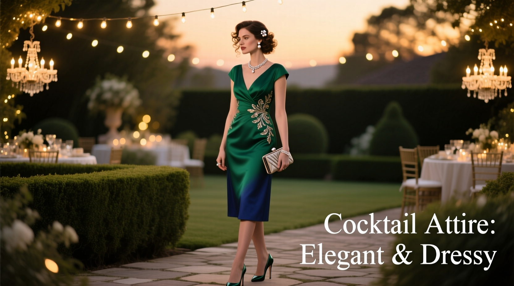 what does cocktail attire mean for a wedding
