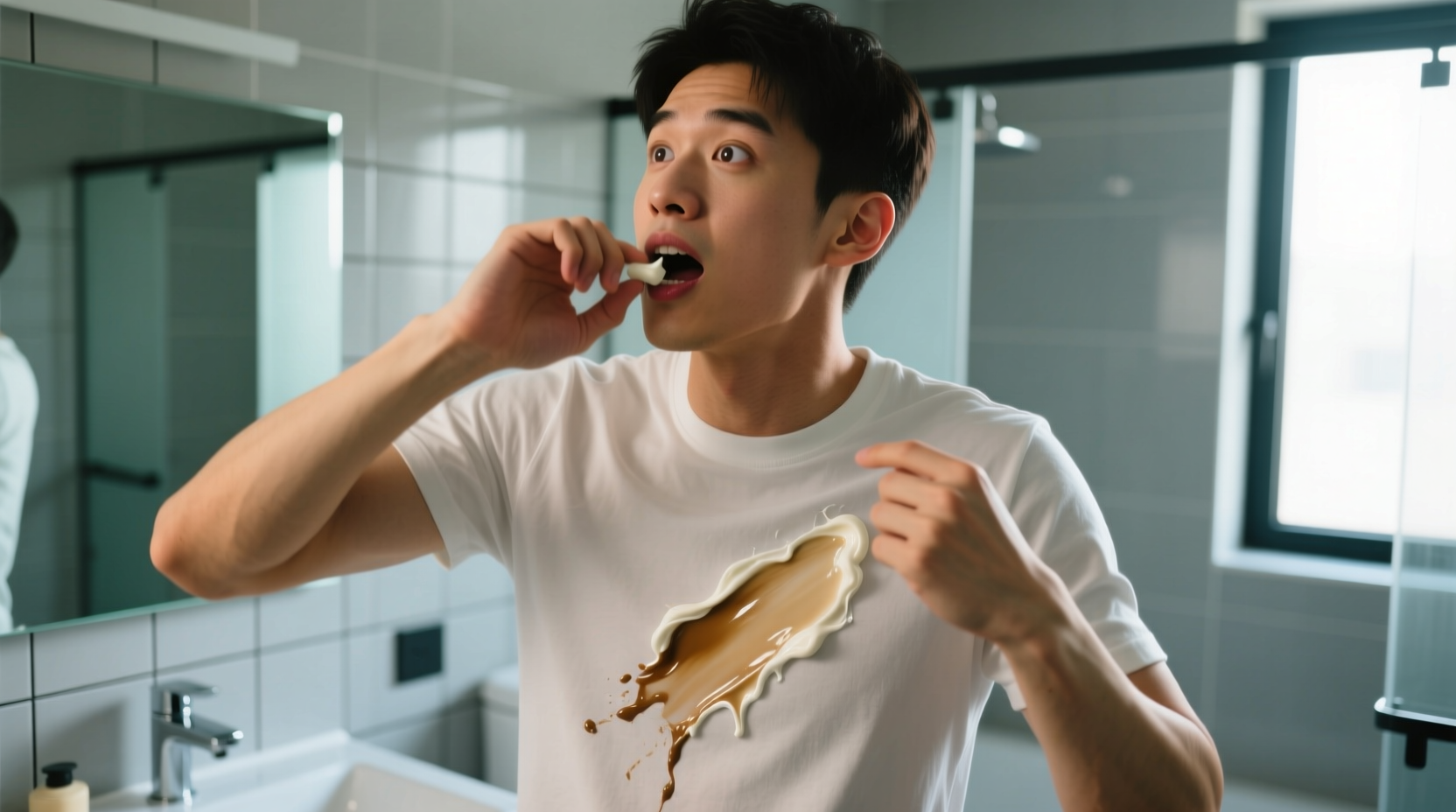 remove toothpaste from shirt