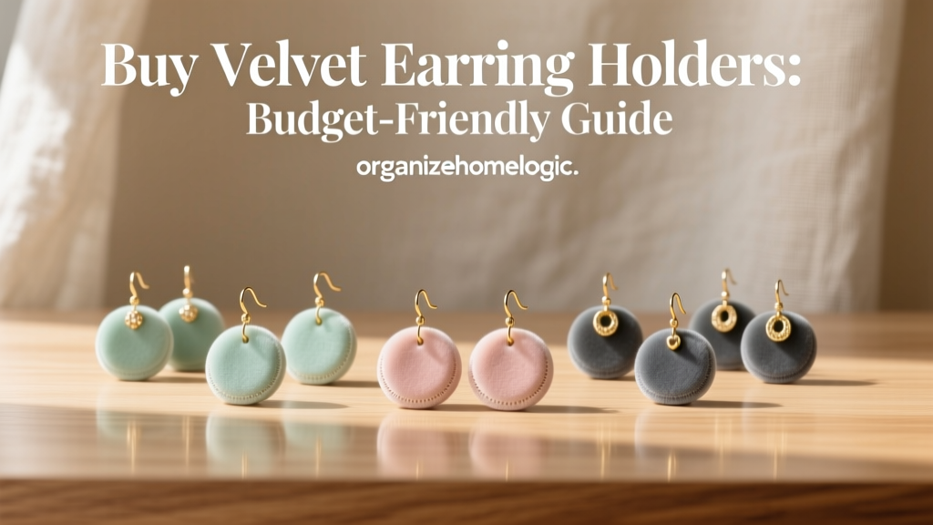 Buy Velvet Earring Holders: Budget-Friendly Guide