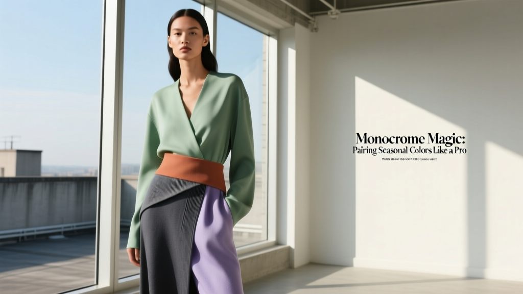 Monochrome Magic: Pairing Seasonal Colors Like a Pro