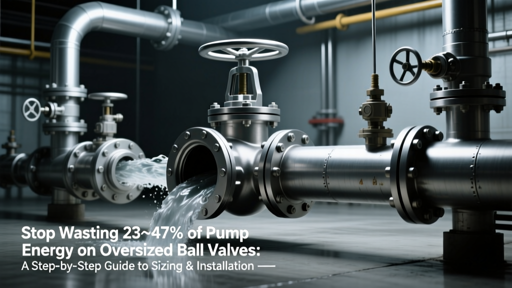 Fix Oversized Ball Valves: VFD Sizing & API 609 Guide