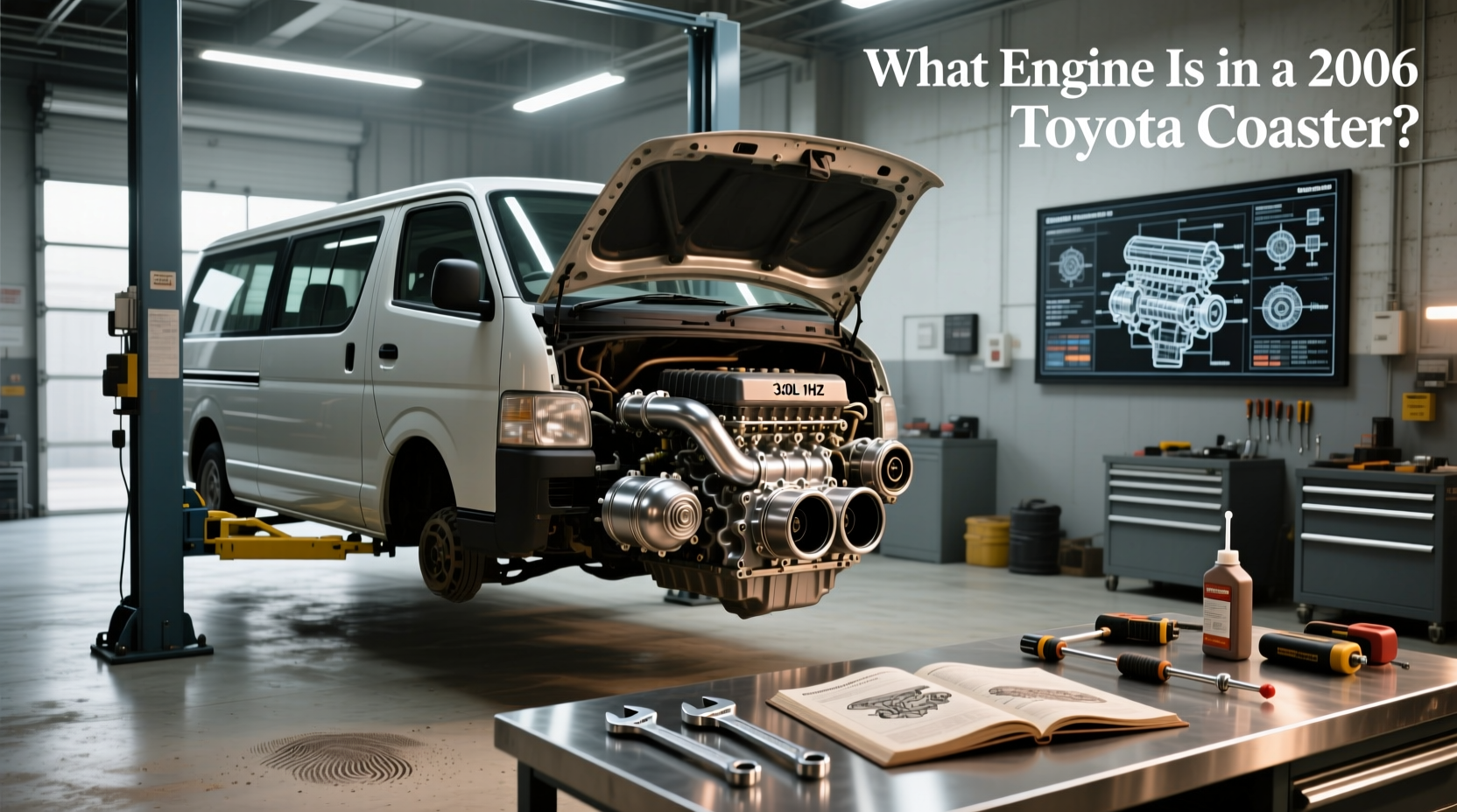 2006 toyota coaster engine guide