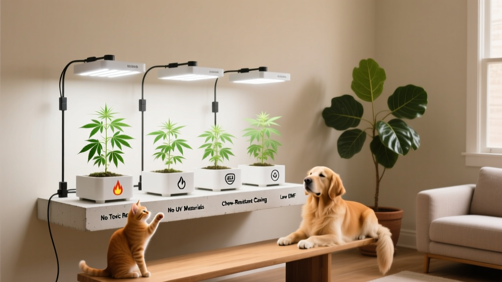 Pet-Friendly Grow Lights for Indoor Weed (2026)