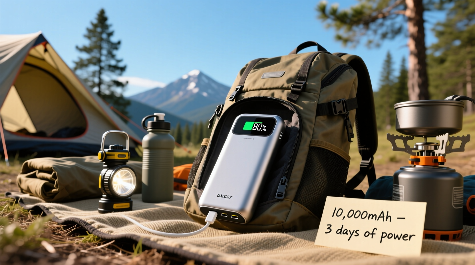 is a portable power bank worth it for weekend camping trips