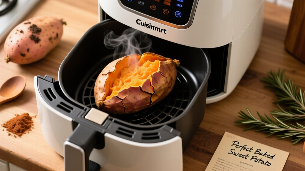 Perfect Baked Sweet Potato in a Cuisinart Air Fryer
