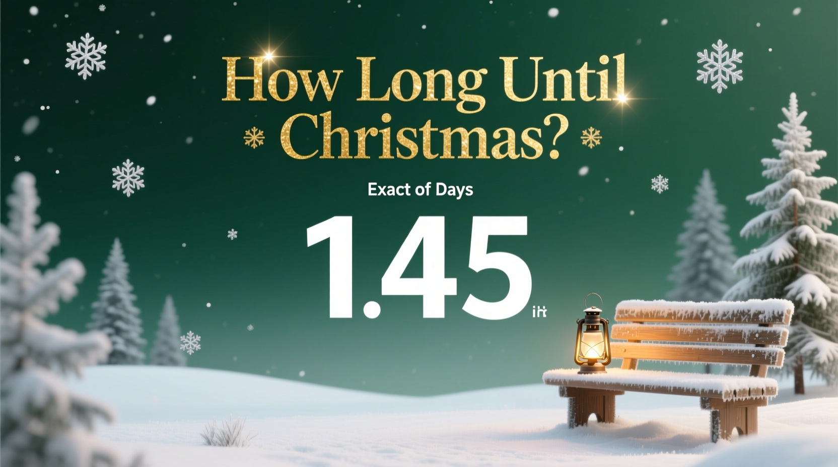how long is it to christmas