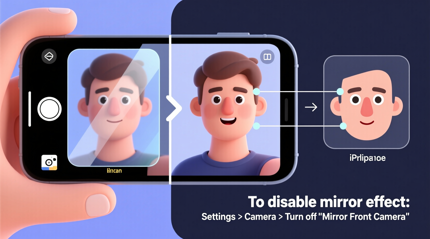 iphone camera mirror effect why it flips your selfies and how to fix it