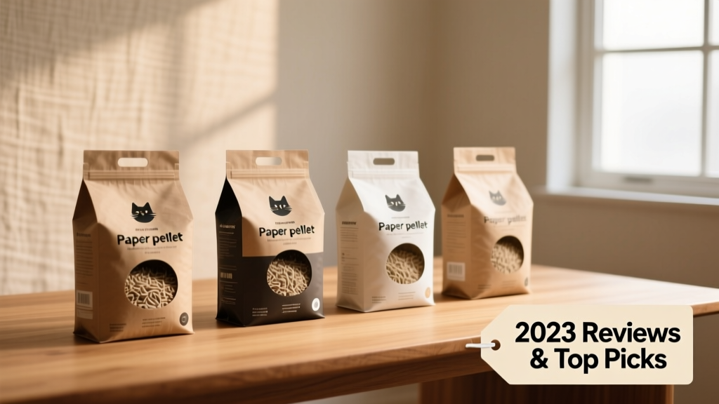 4 Best Paper Pellet Cat Litters – 2023 Reviews & Top Picks
