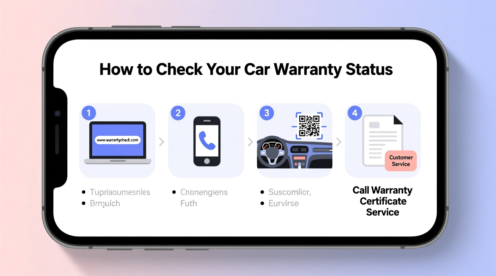how do i check my warranty on my car