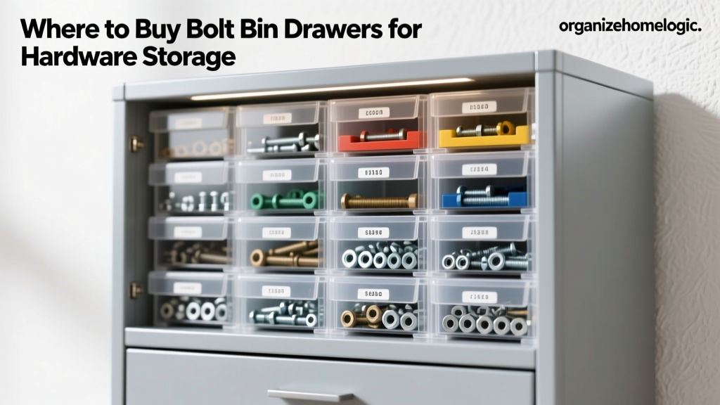 Where to Buy Bolt Bin Drawers for Hardware Storage