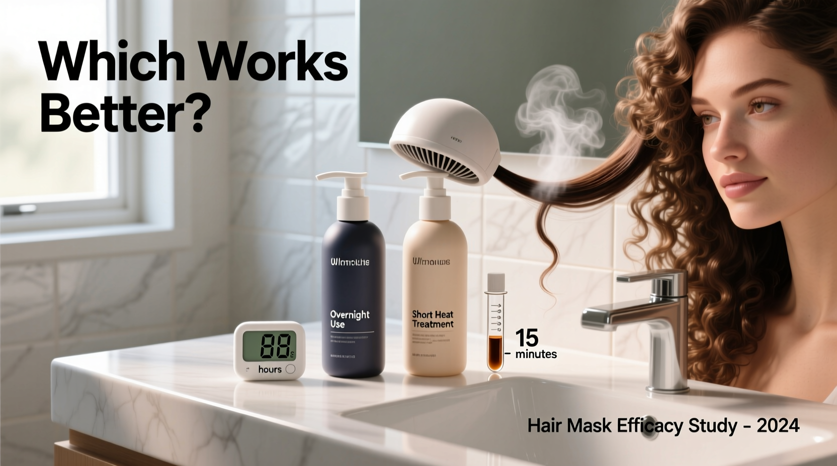 do hair masks work better overnight or with short heat treatment