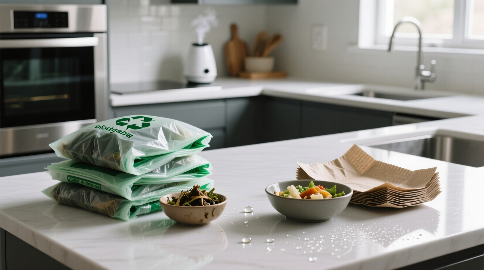 compostable vs recycled paper liners in humid kitchens