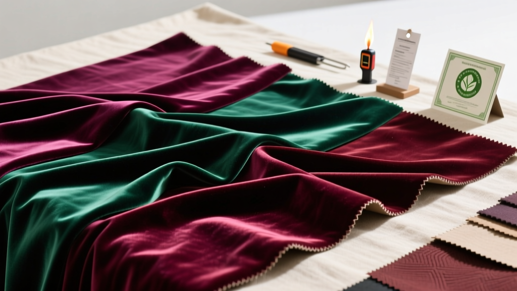 Upholstery Velvet by the Yard: Safety, Standards & Sourcing Guide