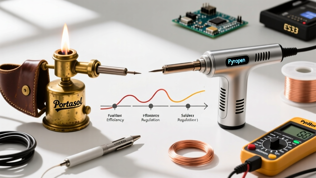 Evolution of Weller Soldering Butane Irons: Portasol to Pyropen