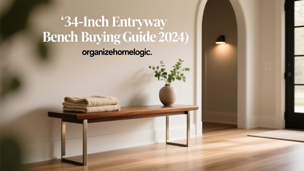 34-Inch Entryway Bench Buying Guide (2024)