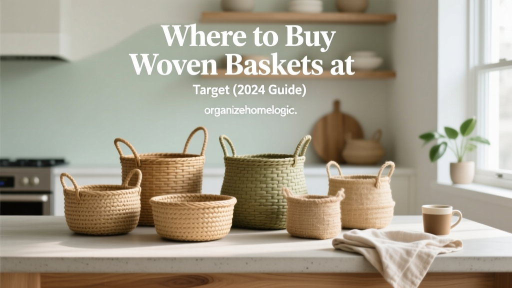 Where to Buy Woven Baskets at Target (2024 Guide)