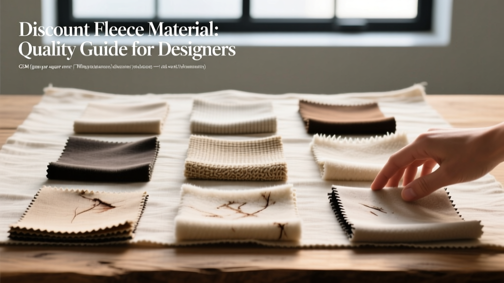 Discount Fleece Material: Quality Guide for Designers