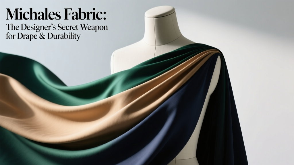Michales Fabric: The Designer’s Secret Weapon for Drape & Durability