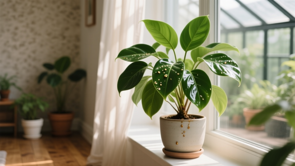 Sticky Indoor Plant Leaves: Causes & 48-Hour Fix
