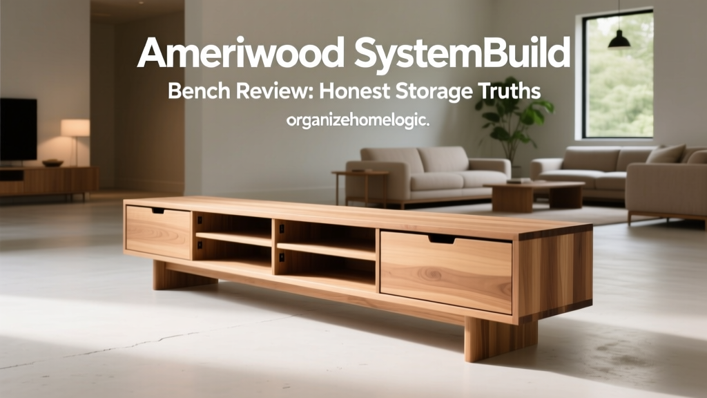 Ameriwood SystemBuild Bench Review: Honest Storage Truths