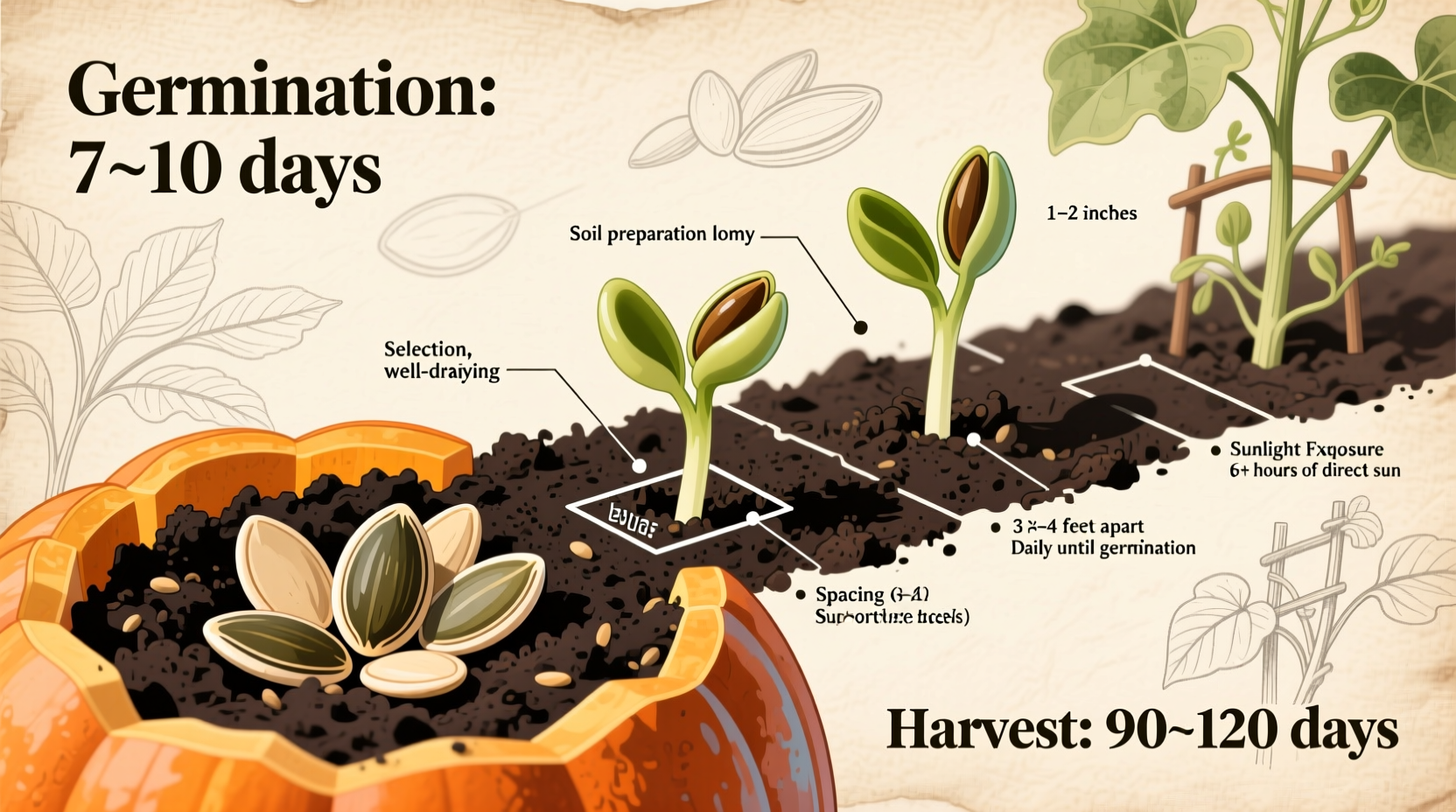 How to Grow Pumpkin Seeds: Complete Step-by-Step Guide