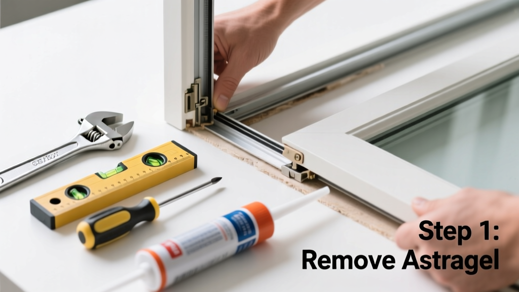 Fixing French Door Astragal Gap Issues Step by Step