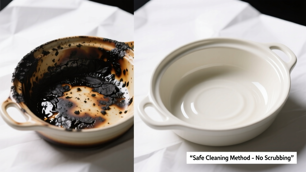 How to Remove Burnt Food from Ceramic Cookware Safely