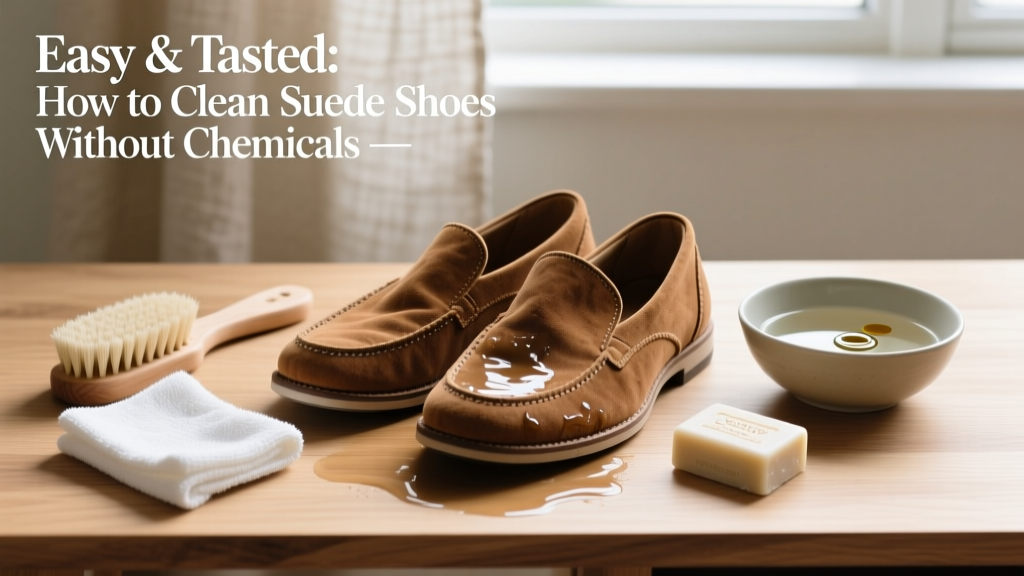 Easy & Tested: How to Clean Suede Shoes Without Chemicals