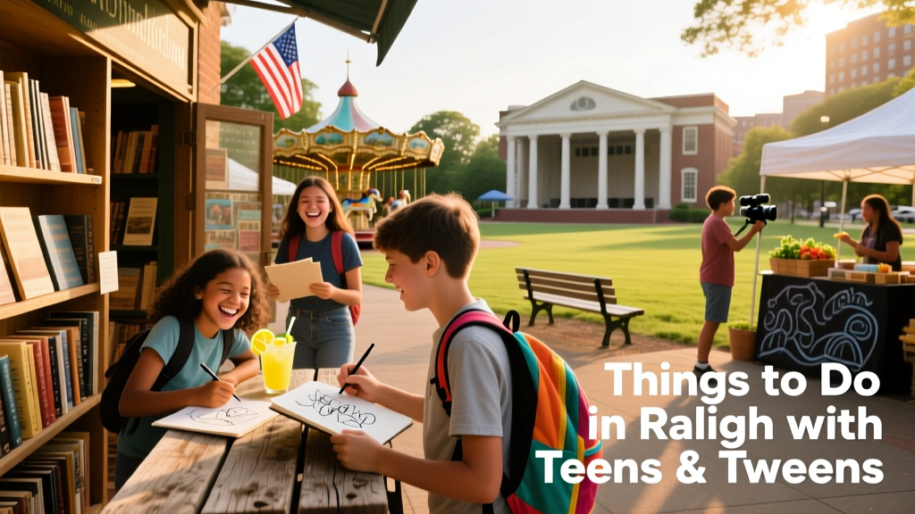 Raleigh Unplugged: A Real-World Adventure Guide for Teens and Tweens