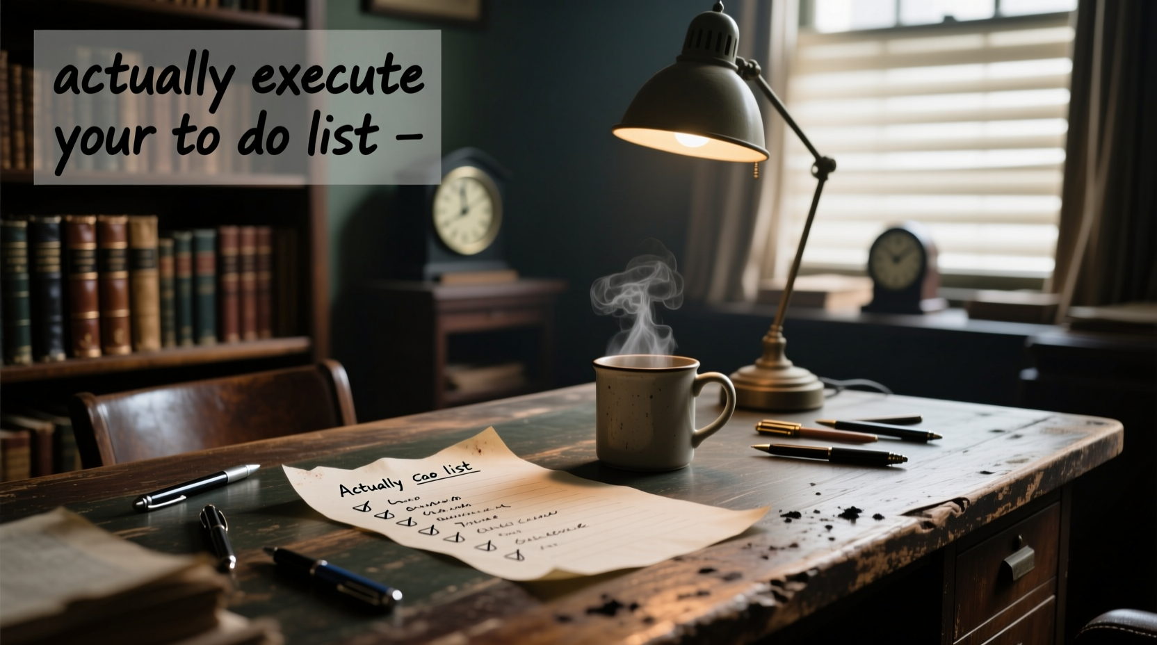 actually execute your to do list