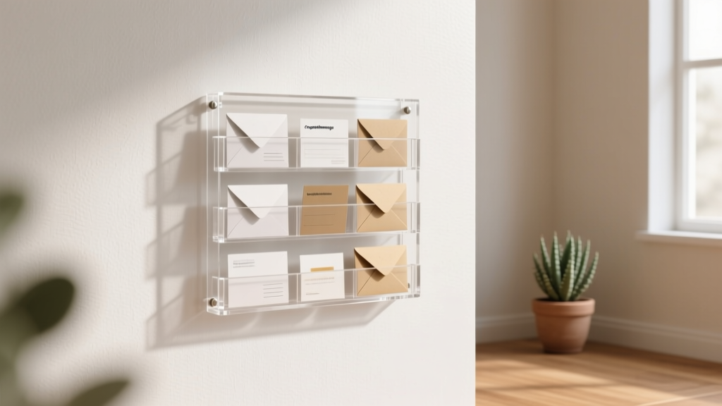 Acrylic Wall Mail Holders: Stylish & Smart Solutions
