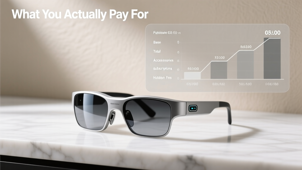 Smart Glasses Cost Breakdown: Hidden Fees & Real Prices