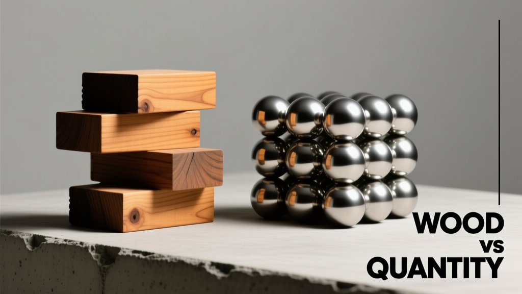 Wood vs Quantity: Why Material Integrity Matters More Than Stack Count in High-Performance Construction and Furniture