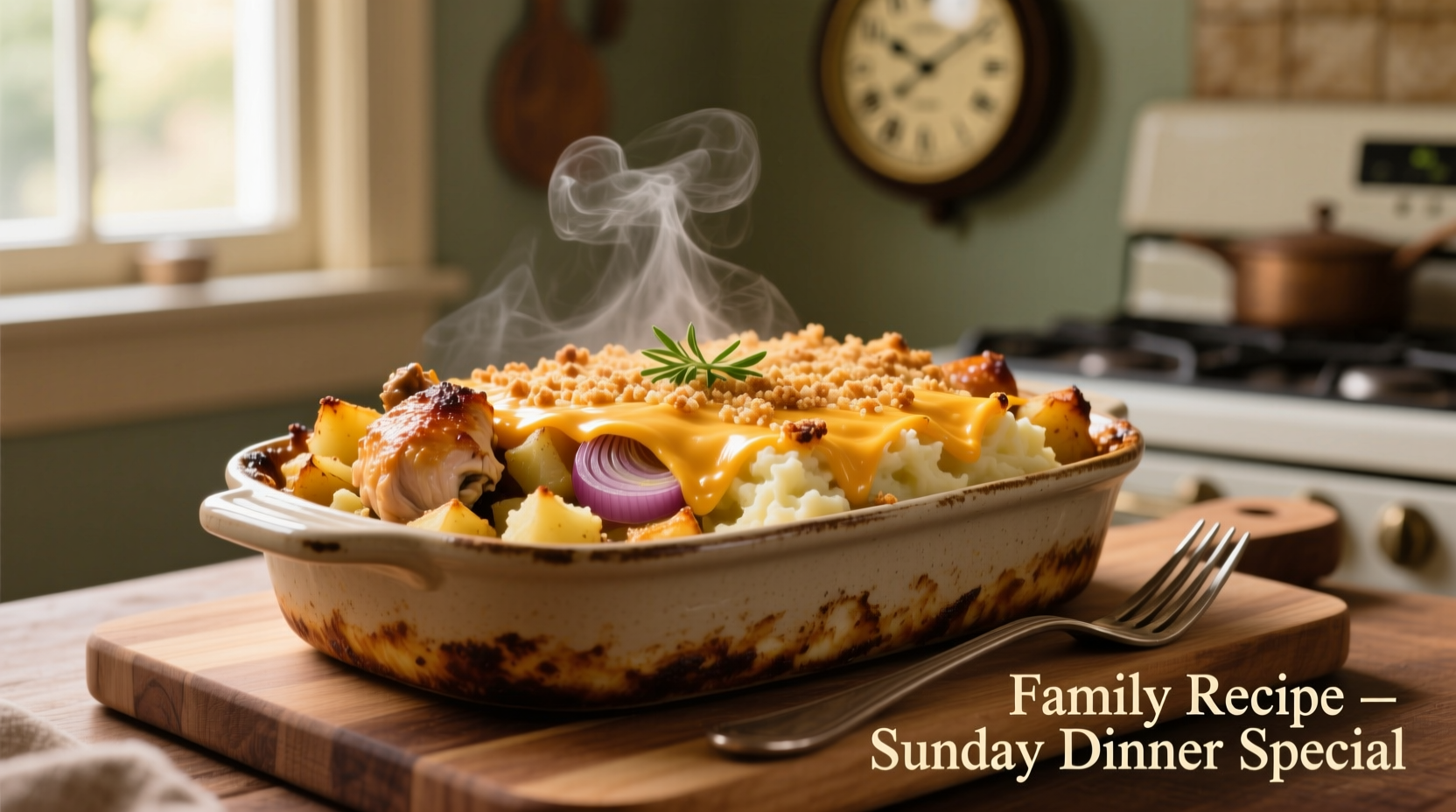 Perfect Chicken Potato Casserole Recipe: Creamy & Golden