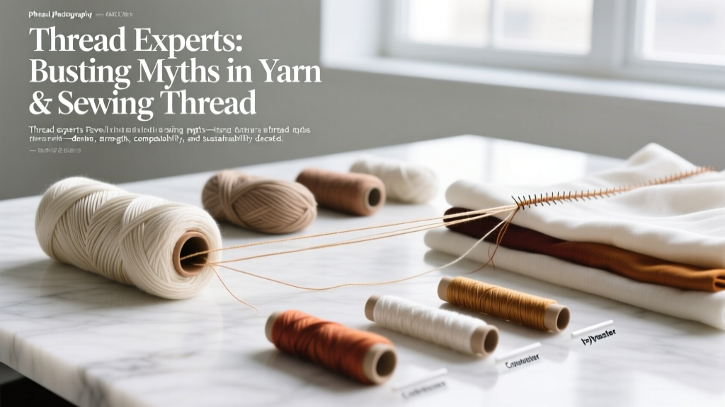 Thread Experts: Busting Myths in Yarn & Sewing Thread