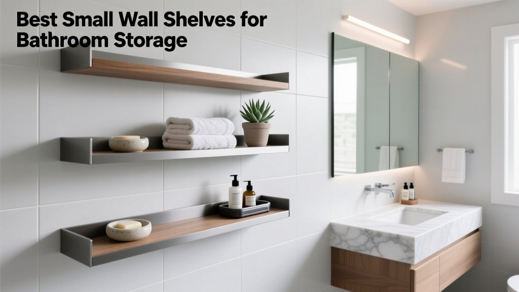 Best Small Wall Shelves for Bathroom Storage