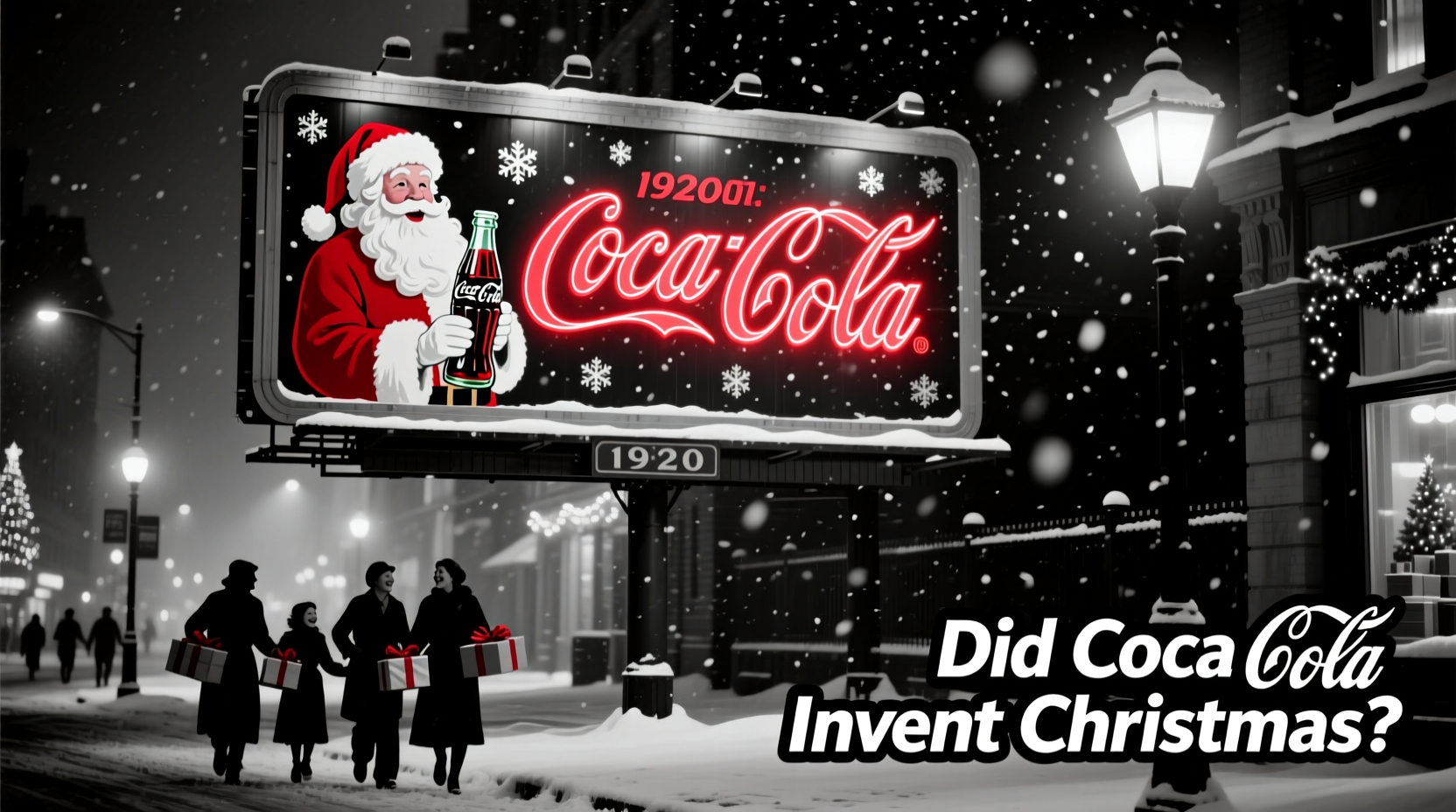 did coca cola invent christmas