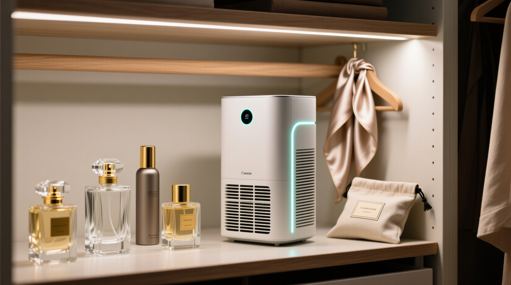 closet air purifier worth it for perfume hair spray