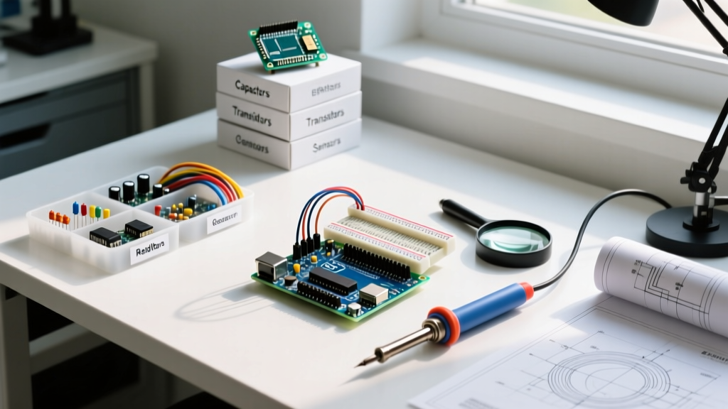 Ultimate All Electronic Components List PDF & DIY Lab Guide
