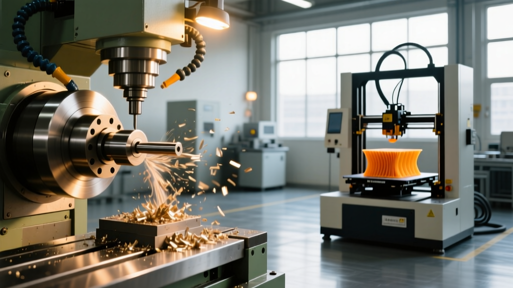 CNC Machine vs 3D Printer: Spindle Speed & Feed Rate Optimization