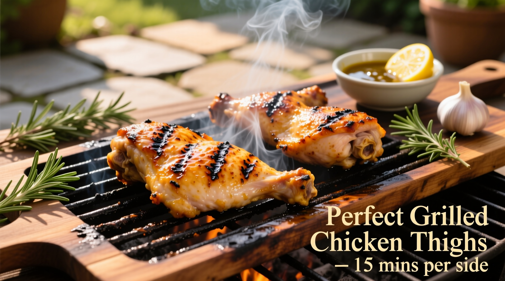 how to cook chicken thighs on the grill