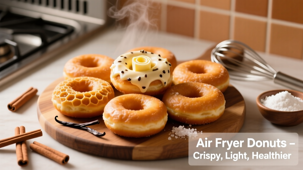 Air Fryer Donuts: Crispy, Light & Healthier