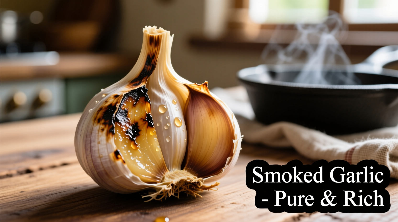 Smoked Garlic: Flavor Transformations & Culinary Applications