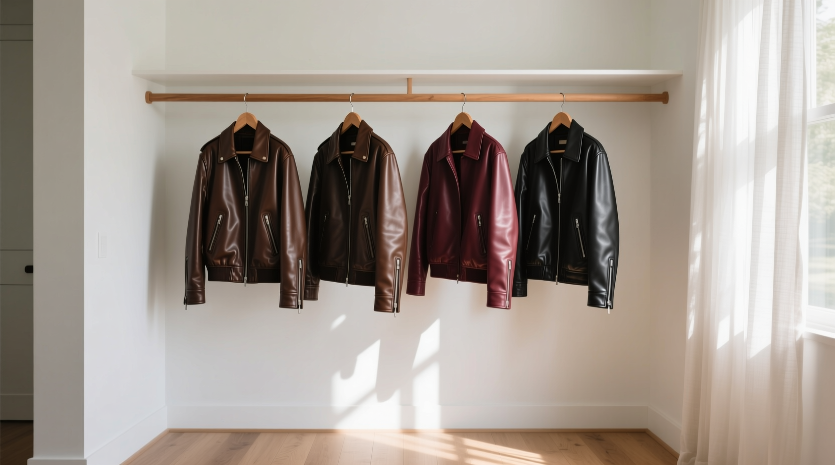 leather jacket storage in summer