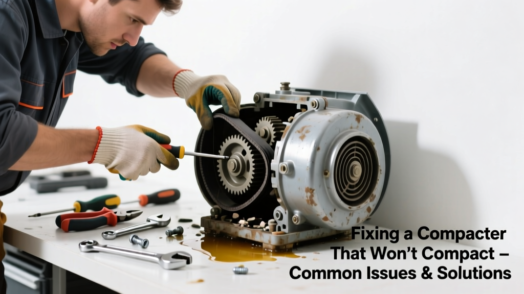 Fixing a Compactor That Won’t Compact & Makes Noise