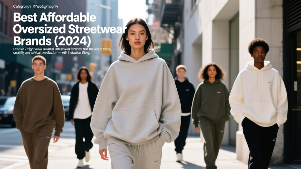 Best Affordable Oversized Streetwear Brands (2024)