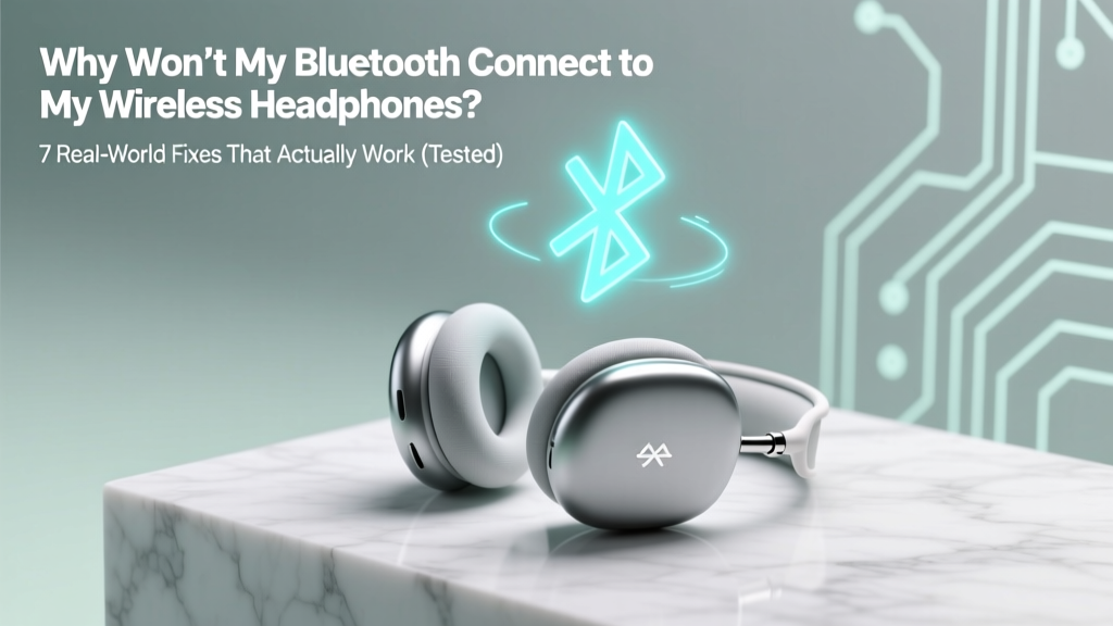 Bluetooth Won’t Connect to Headphones? 7 Fixes (2026)