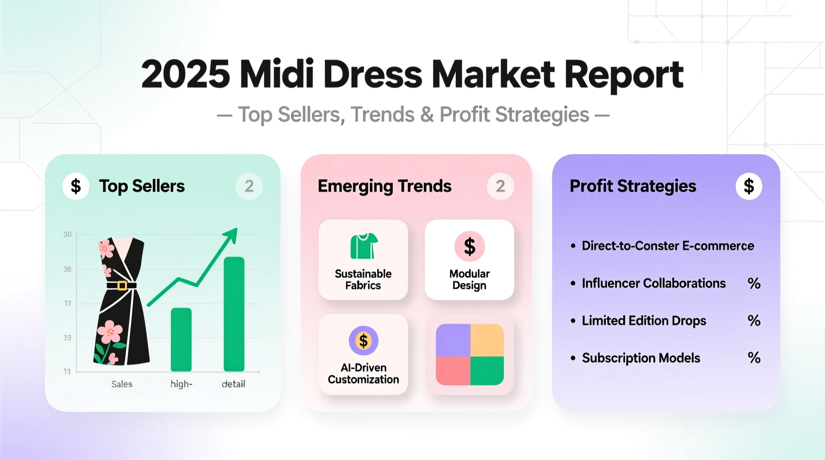 best selling midi dresses women